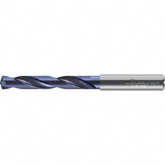 Walter-Titex - 18.5mm 140° Solid Carbide Jobber Drill - TiNAl Finish, Right Hand Cut, 153mm OAL - Americas Industrial Supply