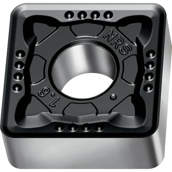 Walter - SNMG NRS Grade WSM20S Turning Insert - TiAlN+Al2O3+(Al) Finish, 90° Square, 19.05mm Inscr Circle, 6.35mm Thick, 1.6mm Corner Radius - Americas Industrial Supply