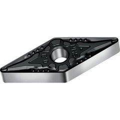 Walter - VNMG NMS Grade WSM10S Turning Insert - TiAlN+Al2O3+(Al) Finish, 35° Rhombic, 9.53mm Inscr Circle, 4.76mm Thick, 0.8mm Corner Radius - Americas Industrial Supply