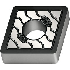 Walter - CNMA RK5 Grade WSM01 Turning Insert - TiAlN+Al2O3+(ZrN) Finish, 80° Rhombic, 12.7mm Inscr Circle, 4.76mm Thick, 0.8mm Corner Radius - Americas Industrial Supply