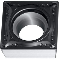 Walter - SCMT MM4 Grade WSM20S Turning Insert - TiAlN+Al2O3+(Al) Finish, 90° Square, 9.53mm Inscr Circle, 3.97mm Thick, 0.4mm Corner Radius - Americas Industrial Supply