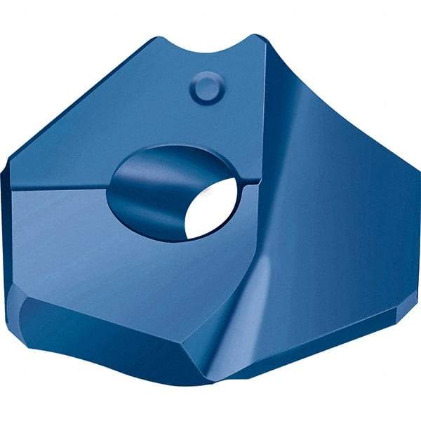 Walter - Series P6001, 17.2mm Diam Grade WPP45C 140° Replaceable Drill Tip - TiAlN Finish - Americas Industrial Supply