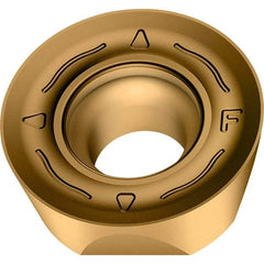 Walter - F67 Grade WSM45X Milling Insert - 3.97mm Thick, 10mm Inscribed Circle, 5mm Corner Radius - Americas Industrial Supply