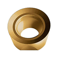 Walter - D57 Grade WSM45X Milling Insert - 4.76mm Thick, 12mm Inscribed Circle, 6mm Corner Radius - Americas Industrial Supply