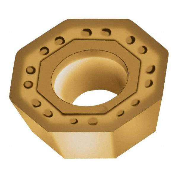 Walter - F57 Grade WKP25S Milling Insert - 4.76mm Thick, 12.7mm Inscribed Circle, 0.8mm Corner Radius - Americas Industrial Supply