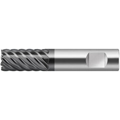 Walter-Prototyp - 12mm, 26mm LOC, 12mm Shank Diam, 83mm OAL, 6 Flute, Solid Carbide Square End Mill - TiCN Finish, 50° Helix, Right Hand Cut, Right Hand Flute, Series H3121138 - Americas Industrial Supply