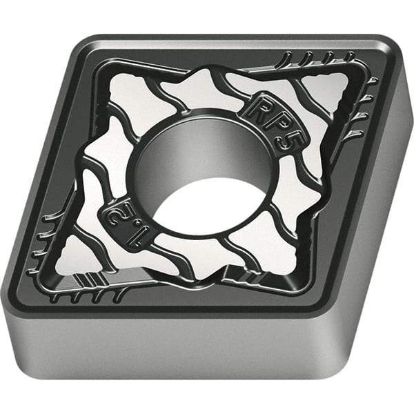 Walter - CNMG RP5 Grade WPP05S Turning Insert - TiCN+Al2O3+(TiCN) Finish, 80° Rhombic, 12.7mm Inscr Circle, 4.76mm Thick, 1.6mm Corner Radius - Americas Industrial Supply
