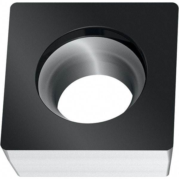 Walter - SCMW RK6 Grade WKK10S Turning Insert - TiCN+Al2O3+(TiCN) Finish, 90° Square, 9.53mm Inscr Circle, 3.97mm Thick, 0.8mm Corner Radius - Americas Industrial Supply