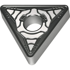 Walter - TNMG RP5 Grade WPP30S Turning Insert - TiCN+Al2O3+(TiCN) Finish, 60° Triangle, 19.05mm Inscr Circle, 9.53mm Thick, 2.4mm Corner Radius - Americas Industrial Supply
