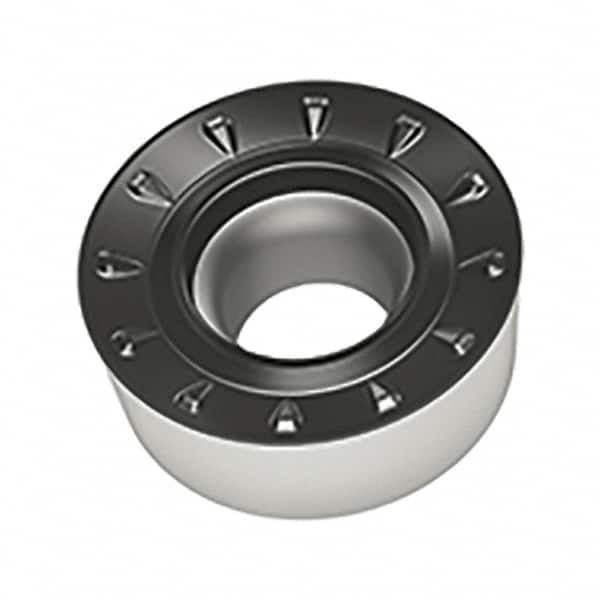 Walter - RCMT RM4 Grade WSM30S Turning Insert - TiAlN+Al2O3+(Al) Finish, 0° Round, 10mm Inscr Circle, 3.97mm Thick, 5mm Corner Radius - Americas Industrial Supply