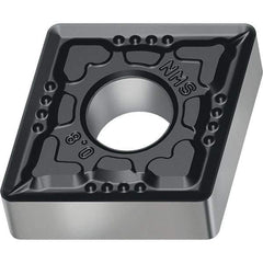 Walter - CNMG NMS Grade WSM20S Turning Insert - TiAlN+Al2O3+(Al) Finish, 80° Rhombic, 12.7mm Inscr Circle, 4.76mm Thick, 0.8mm Corner Radius - Americas Industrial Supply