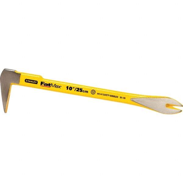 Stanley - Pry Bars Tool Type: Pry Bar Overall Length Range: Less than 12" - Americas Industrial Supply