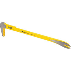 Stanley - Pry Bars Tool Type: Pry Bar Overall Length Range: 12" - 24.9" - Americas Industrial Supply