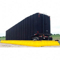 UltraTech - 13,716 Gal Polyethylene Containment Berm System - 2' High x 55' Wide x 16" Long - Americas Industrial Supply