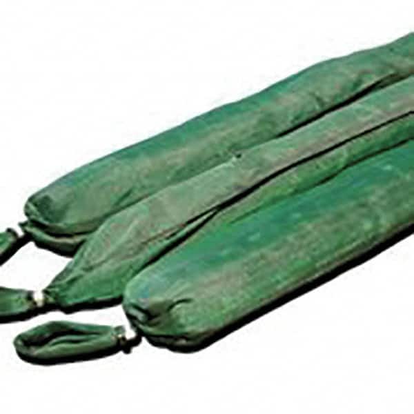 UltraTech - 1 Gal, 9' Long, 4" Diam, Woven Polymer/Activated Carbon Filter Sock, Activated Carbon - Stormwater & Construction, Green - Americas Industrial Supply