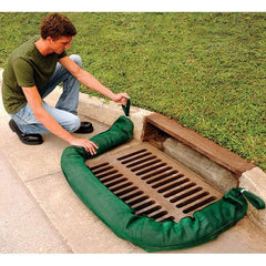 UltraTech - 1145 Gal, 9' Long, 4" Diam, Woven Polymer/Heavy Metal Removal Media Filter Sock, Heavy Metal Removal Media - Stormwater & Construction, Green - Americas Industrial Supply