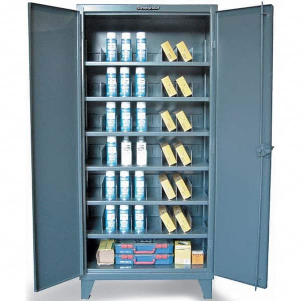 Strong Hold - Storage Cabinets Type: Bin Width (Inch): 48 - Americas Industrial Supply
