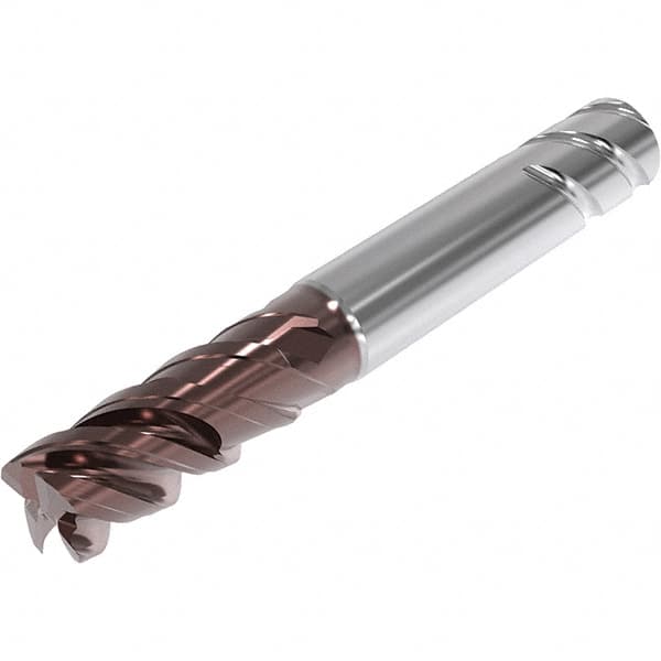 Seco - 10mm, 4 Flute, Single End, Solid Carbide, 1mm Corner Radius End Mill - 72mm OAL, 48° Helix, Right Hand Flute, 20mm LOC, Right Hand Cut, 29mm Extended Reach - Americas Industrial Supply