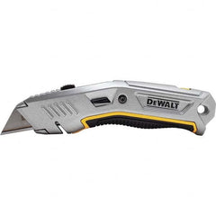 DeWALT - Utility Knives, Snap Blades & Box Cutters Type: Retractable Utility Knife Blade Type: Retractable - Americas Industrial Supply