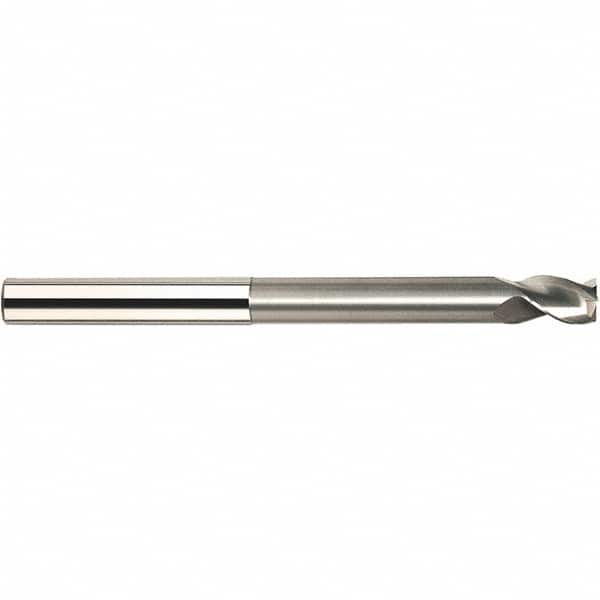 SGS - 16mm, 3 Flute, Single End, Solid Carbide, 0.0315" Corner Radius End Mill - 125mm OAL, 38° Helix, 20mm LOC, Right Hand Cut - Americas Industrial Supply