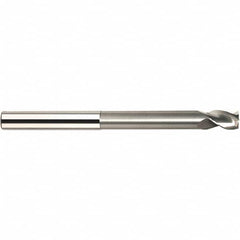 SGS - 20mm, 3 Flute, Single End, Solid Carbide, 0.0945" Corner Radius End Mill - 150mm OAL, 38° Helix, 25mm LOC, Right Hand Cut - Americas Industrial Supply