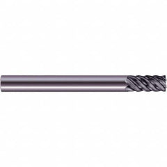 SGS - 16mm, 32mm LOC, 16mm Shank Diam, 140mm OAL, 6 Flute, Solid Carbide Square End Mill - Single End, Ti-NAMITE-X Finish, Spiral Flute, 45° Helix, Centercutting, Right Hand Cut, Right Hand Flute, Series 57S - Americas Industrial Supply
