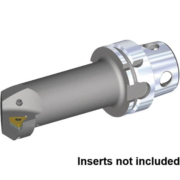 Kennametal - Right Hand Cut, 50mm Min Bore Diam, Size KM4X63 Steel Modular Boring Cutting Unit Head - 114.05mm Max Bore Depth, Through Coolant, Compatible with TC.. 16T308, TC.. 3252 - Americas Industrial Supply