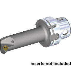 Kennametal - Right Hand Cut, 40mm Min Bore Diam, Size KM4X63 Steel Modular Boring Cutting Unit Head - 112.27mm Max Bore Depth, Through Coolant, Compatible with DC..3252, DC.. 11T308 - Americas Industrial Supply