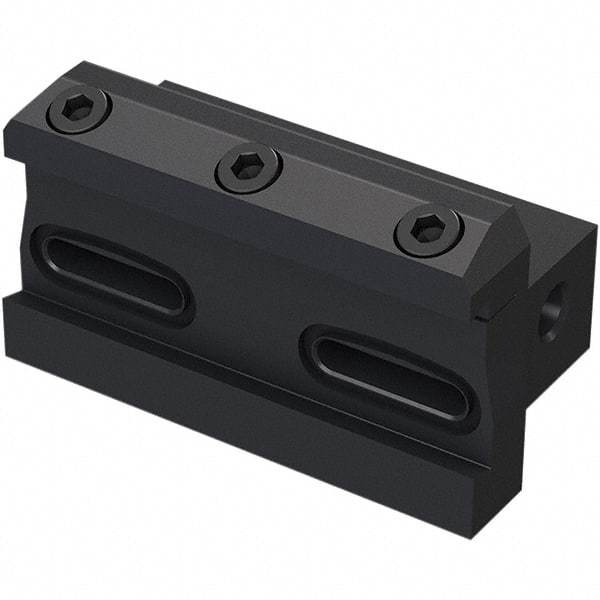Seco - Tool Block Style 150.10-JETI, 16mm Blade Height, 95mm OAL, 95mm OAH, Indexable Cutoff Blade Tool Block - 16mm Shank Height, 16mm Shank Width, Reversible, Through Coolant, Series Jeti - Americas Industrial Supply