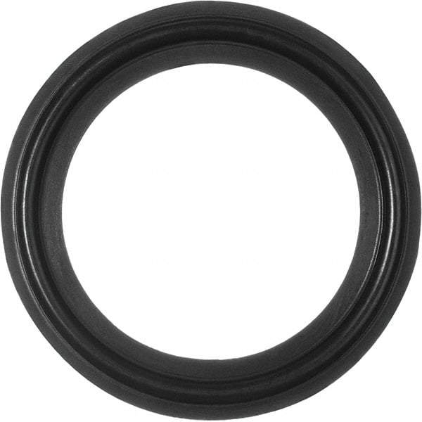 Value Collection - 4", Clamp Style, Sanitary Viton Pipe Gasket - Tube OD Connection - Americas Industrial Supply