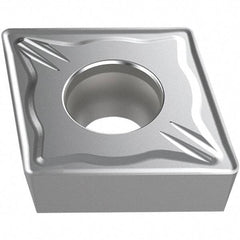 Seco - CCMT53.52 M5 Grade TP2501 Carbide Turning Insert - Ti(C/N)/Al2O3/TiN Finish, Parallelogram, 0.63" Inscr Circle, 5.56mm Thick, 0.03" Corner Radius - Americas Industrial Supply