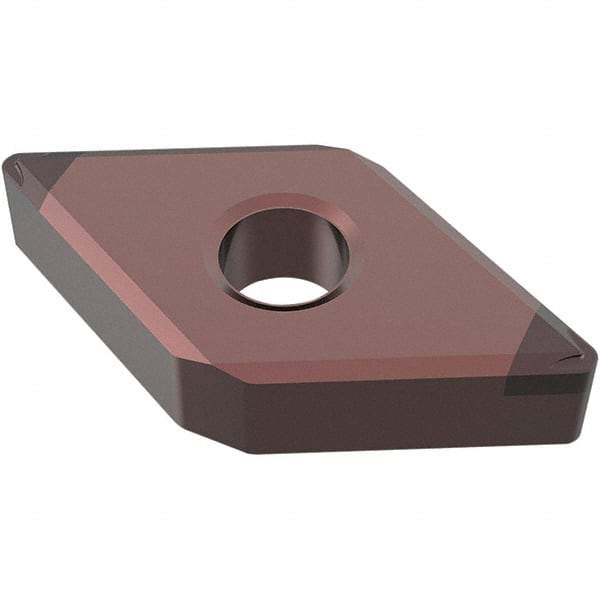 Seco - DNGM150412 Grade CH2540 PCBN Turning Insert - TiSiN Finish, Diamond, 1/2" Inscr Circle, 4.76mm Thick, 0.05" Corner Radius - Americas Industrial Supply