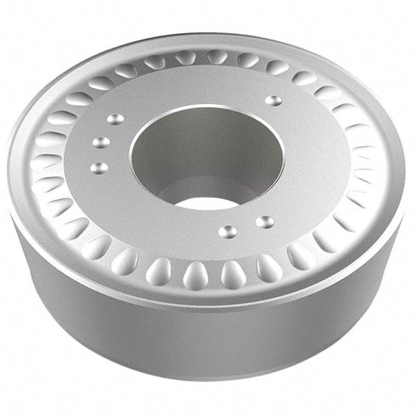 Seco - RCMX250705 RR93 Grade TP1501 Carbide Turning Insert - Ti(C/N)/Al2O3/TiN Finish, Round, 25mm Inscr Circle, 7.94mm Thick, 12.5mm Corner Radius - Americas Industrial Supply