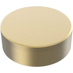 Seco - RNGN32 LF Grade CH3515 PCBN Turning Insert - TiAlN Finish, Round, 32mm Inscr Circle, 3.18mm Thick, 16mm Corner Radius - Americas Industrial Supply