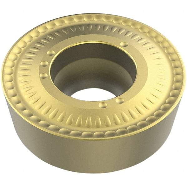 Seco - RCMT2006M0 R3 Grade TS2000 Carbide Turning Insert - TiAlN Finish, Round, 20mm Inscr Circle, 1/4" Thick, 10mm Corner Radius - Americas Industrial Supply