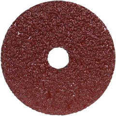 Norton - 9-1/8" Diam 5/8-11 Threaded Hole 24 Grit Fiber Disc - Very Coarse Grade, Aluminum Oxide, 6,600 Max RPM, Series F240 - Americas Industrial Supply