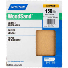 Norton - Sanding Sheets Abrasive Material: Garnet Grade: Fine - Americas Industrial Supply