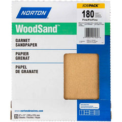 Norton - Sanding Sheets Abrasive Material: Garnet Grade: Fine - Americas Industrial Supply