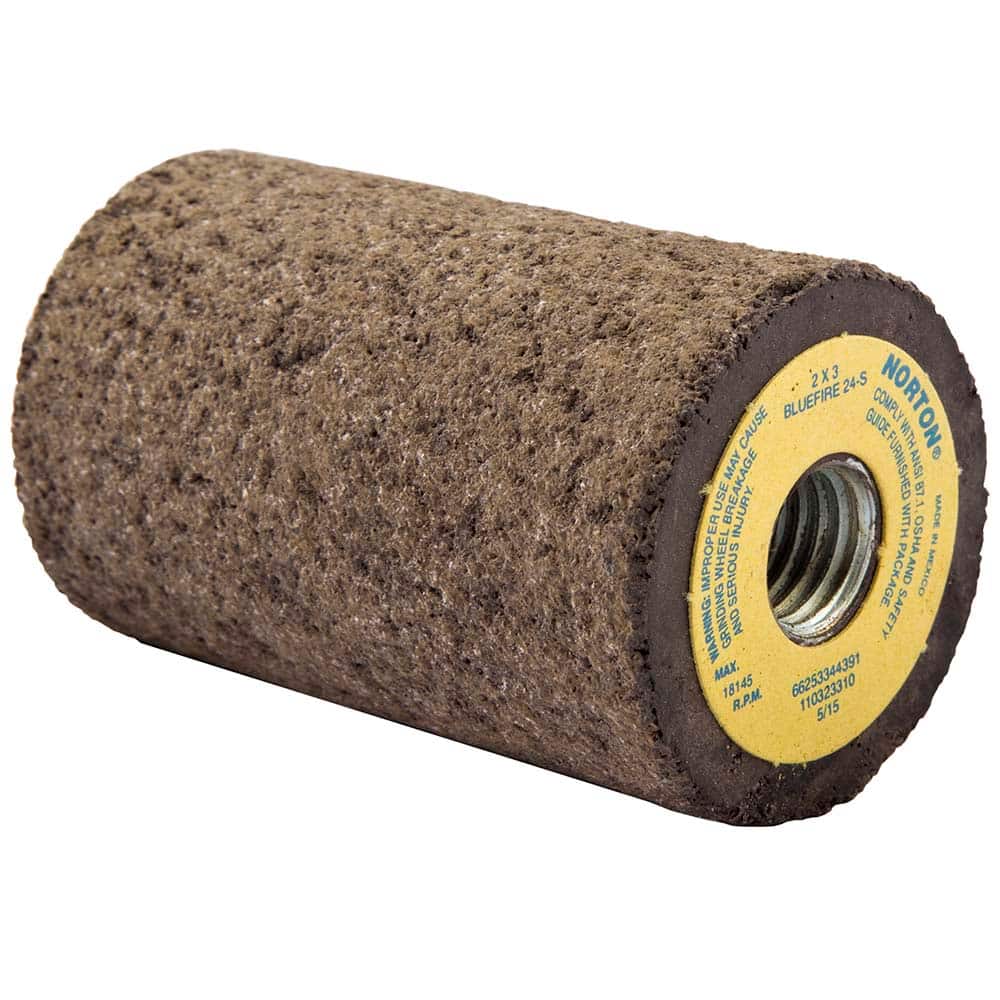 Norton - Cones & Plugs Maximum Diameter (Inch): 2 Head Thickness (Inch): 3 - Americas Industrial Supply