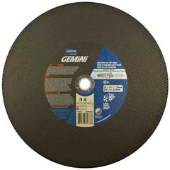 Norton - 14 x 1/8, 1" Hole 24 Grit Silicon Carbide Cutoff Wheel - Americas Industrial Supply