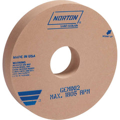 Norton - Centerless & Cylindrical Grinding Wheels Wheel Diameter (Inch): 18 Wheel Width (Inch): 2 - Americas Industrial Supply