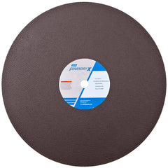 Norton - 20 x 5/32, 1" Hole 24 Grit Zirconia Alumina Cutoff Wheel - Americas Industrial Supply