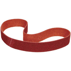 Norton - 4" Wide x 132" OAL, Aluminum Oxide Abrasive Belt - Americas Industrial Supply