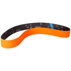 Norton - 1" Wide x 42" OAL, 60 Grit, Ceramic Abrasive Belt - Americas Industrial Supply