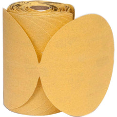 Norton - 5" Diam, 100 Grit Aluminum Oxide Adhesive PSA Disc - Americas Industrial Supply