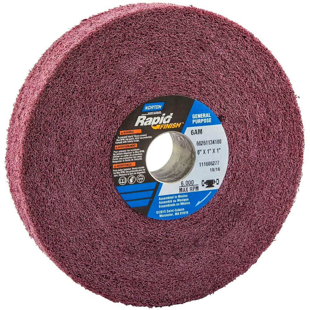 Norton - Deburring Wheels Wheel Type: Convolute Wheel Diameter (Inch): 6 - Americas Industrial Supply
