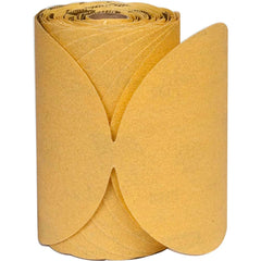 Norton - 6" Diam, 150 Grit Aluminum Oxide Adhesive PSA Disc - Americas Industrial Supply