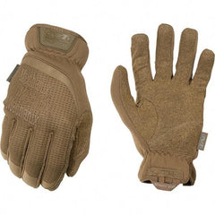 Mechanix Wear - Size 2XL Work Gloves - For Mechanic's & Lifting, Uncoated, Elastic Band Cuff, Full Fingered, Tan, Paired - Americas Industrial Supply