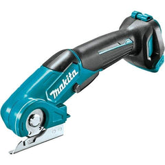 Makita - 12 Volt, lnline Handle, Handheld Cordless Shear - 1/4" Cutting Capacity - Americas Industrial Supply