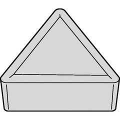 Kennametal - TPMR432 Grade KCP25B Carbide Turning Insert - TiOCN Finish, 60° Triangle, 1/2" Inscr Circle, 3/16" Thick, 1/32" Corner Radius - Americas Industrial Supply